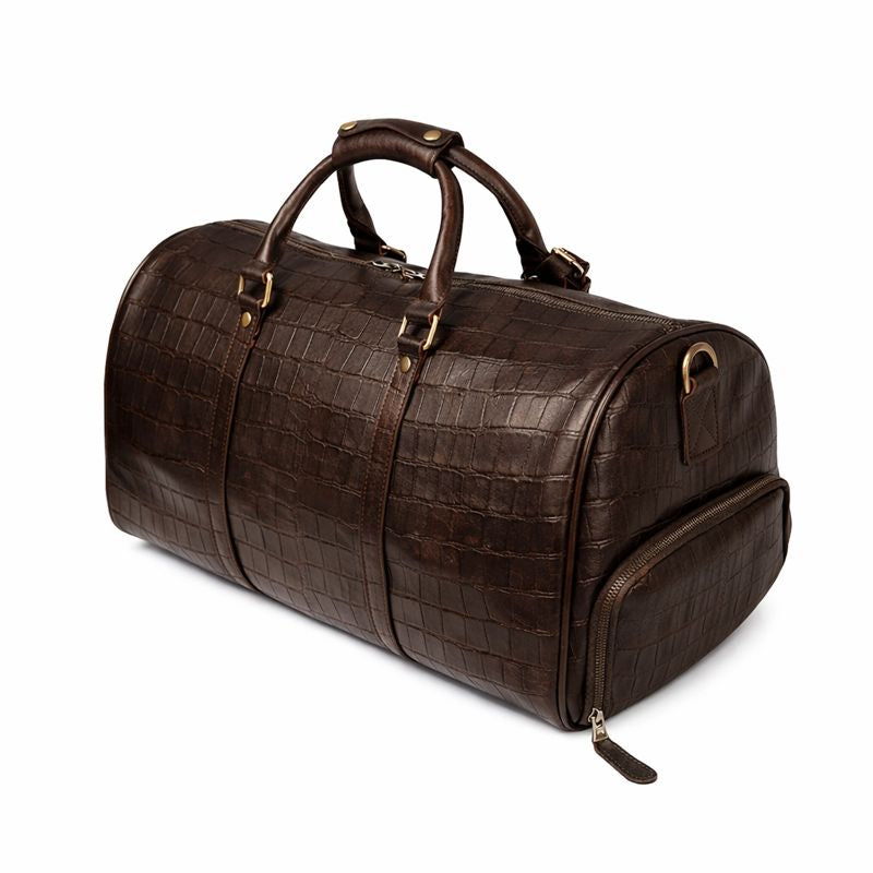 Leather Weekender