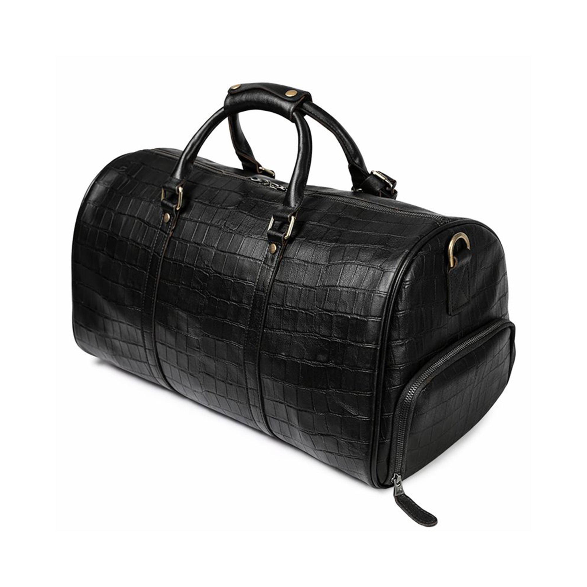 Leather Weekender